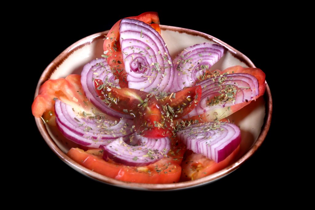 Salda de Tomate e Cebola